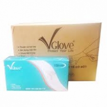 Găng tay y tế Vglove hộp 100 cái (size XS)